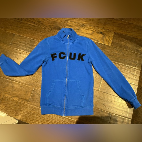 French Connection Tops - Blue FCUK sweater